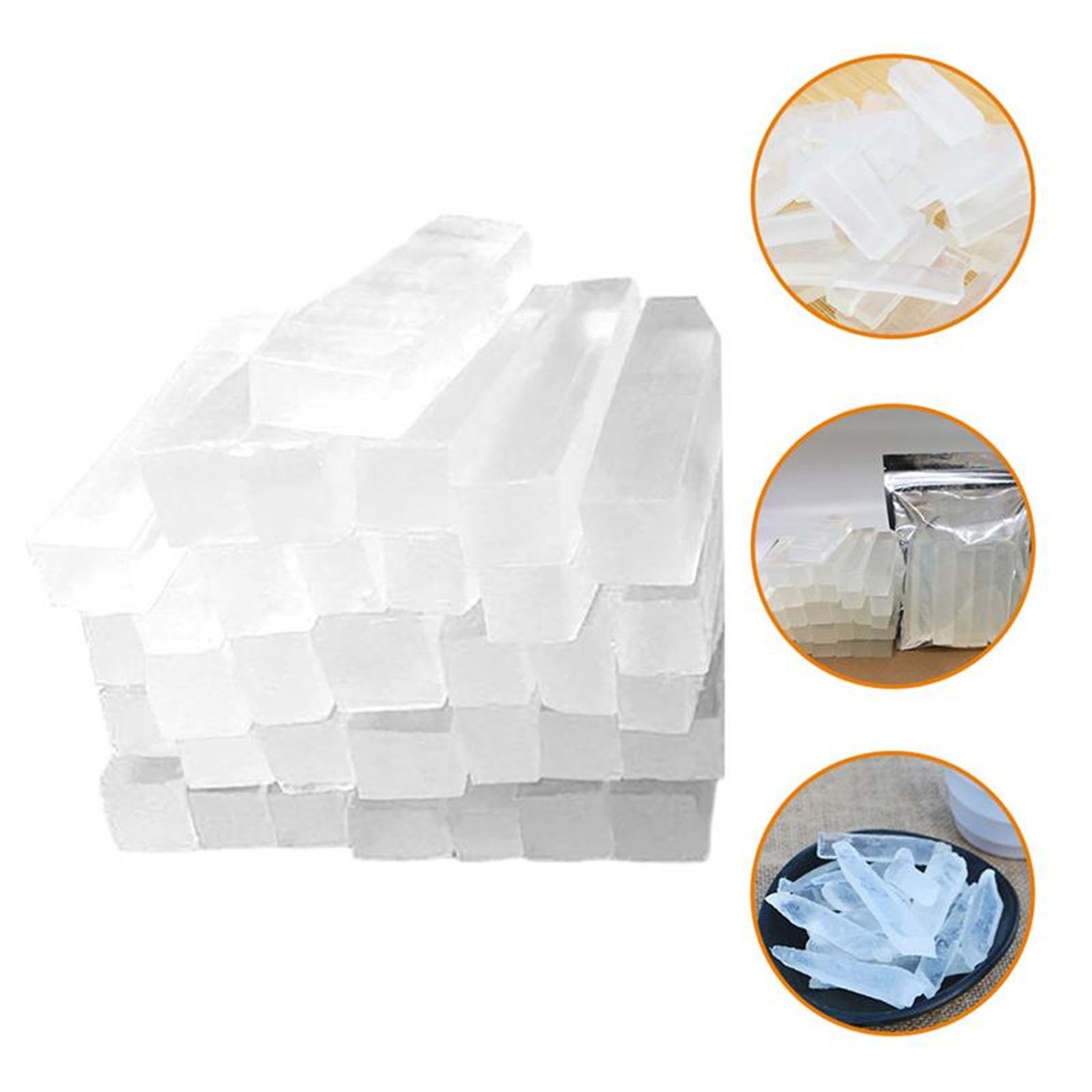 Soap Making Glycerin Base - Saco de 250g de glicerina transparente