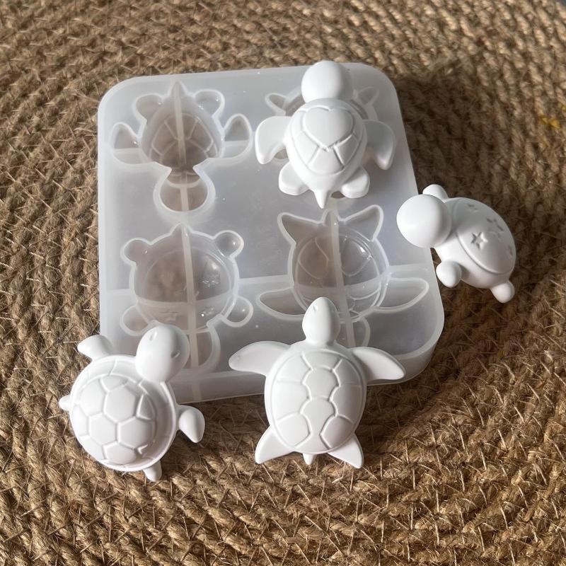 Soap Making Utensils - Moldes de Silicone para Quatro Tartarugas