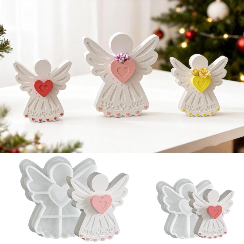 Soap Making Utensils - Molde de Silicone Anjo do Amor