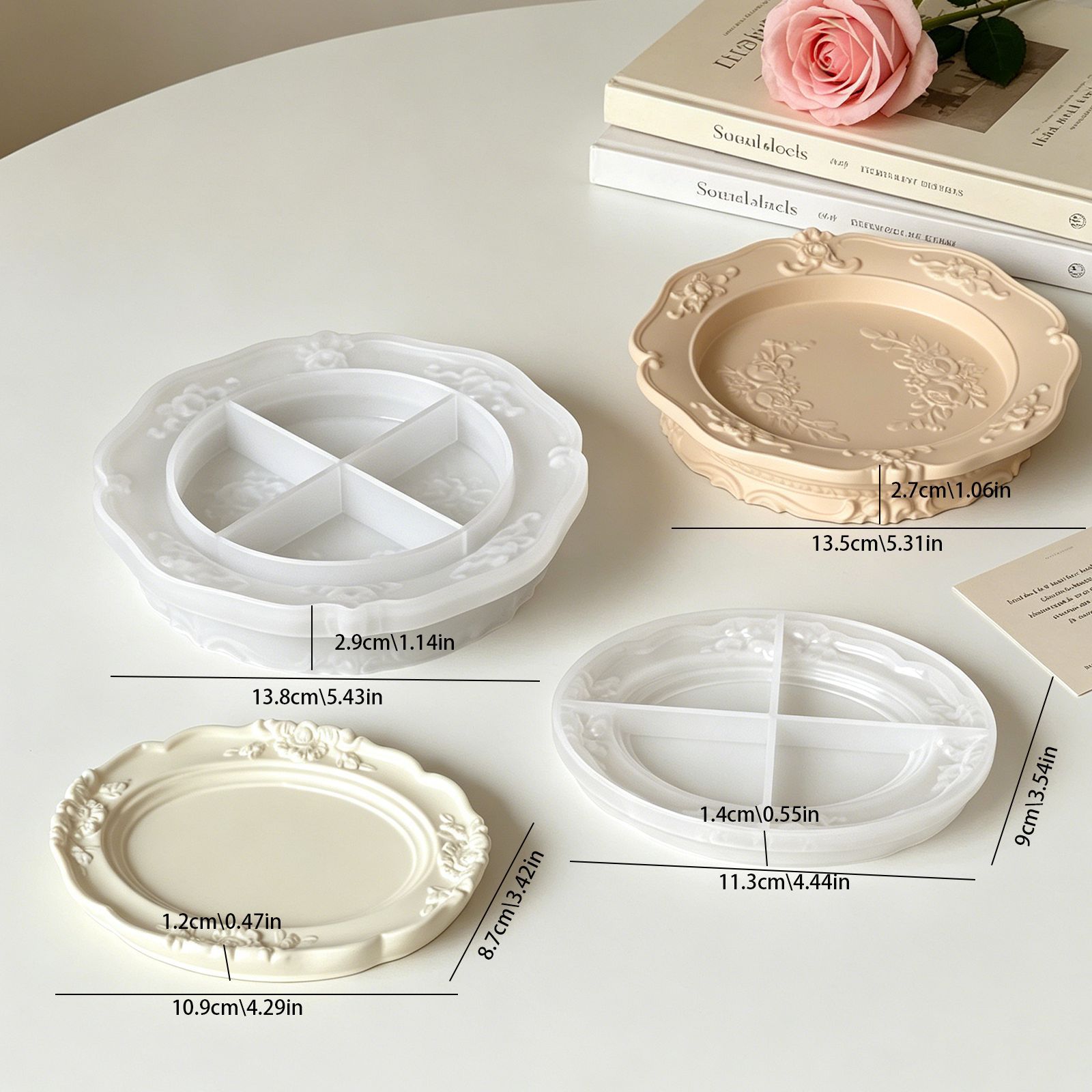Molde de Silicone Elegante Vin - Soap Making Material avaliação e preço