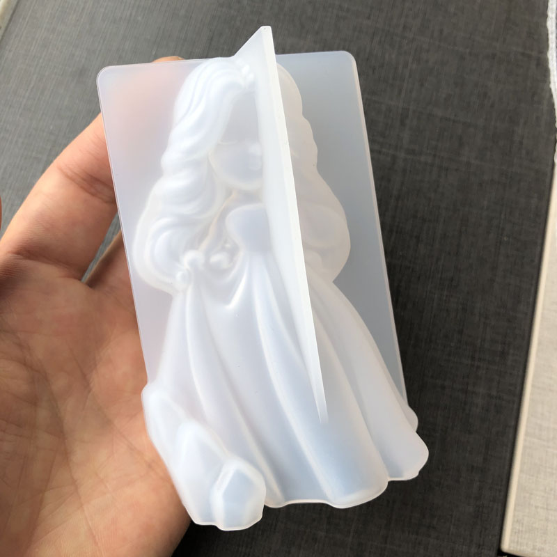 3d bonito princesa silicone ve - Soap Making Equipment For Beginners avaliação e preço