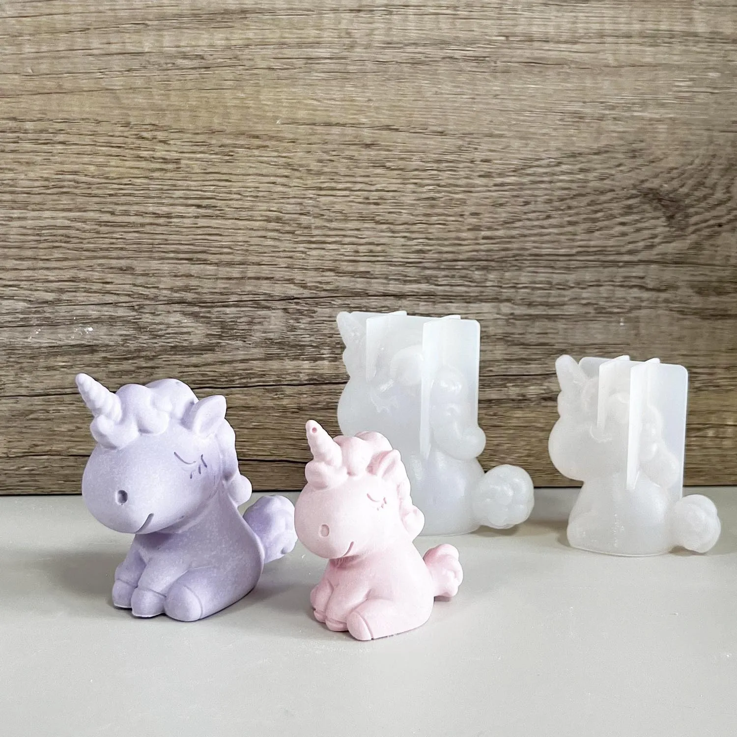 3d geométrico silicone unicórn - Soap Making Utensils avaliação e preço