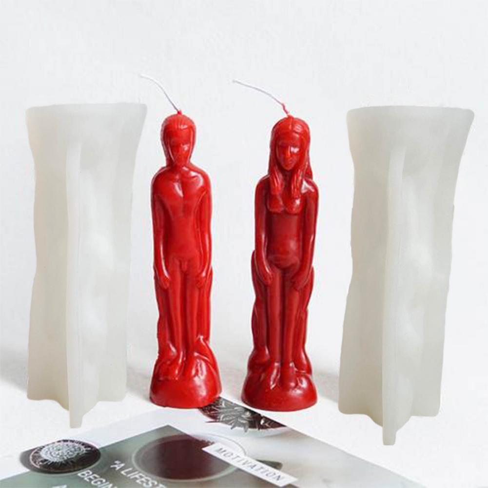 Diy molde de vela humanóide mo - Soap Making Equipment For Beginners avaliação e preço
